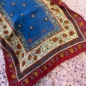 Anne Klein floral scarf